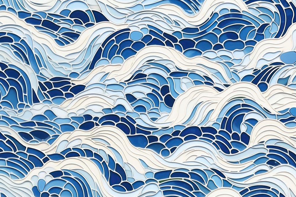 Tiles of river pattern backgrounds outdoors nature.