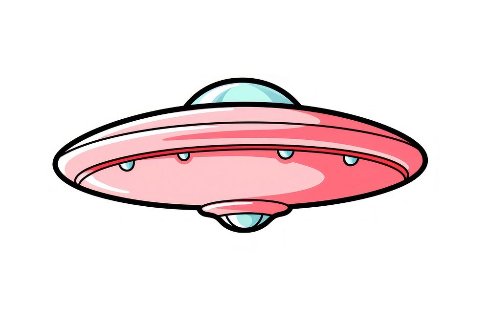 UFO Clipart cartoon research science.
