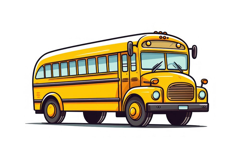 School bus Clipart vehicle cartoon wheel.
