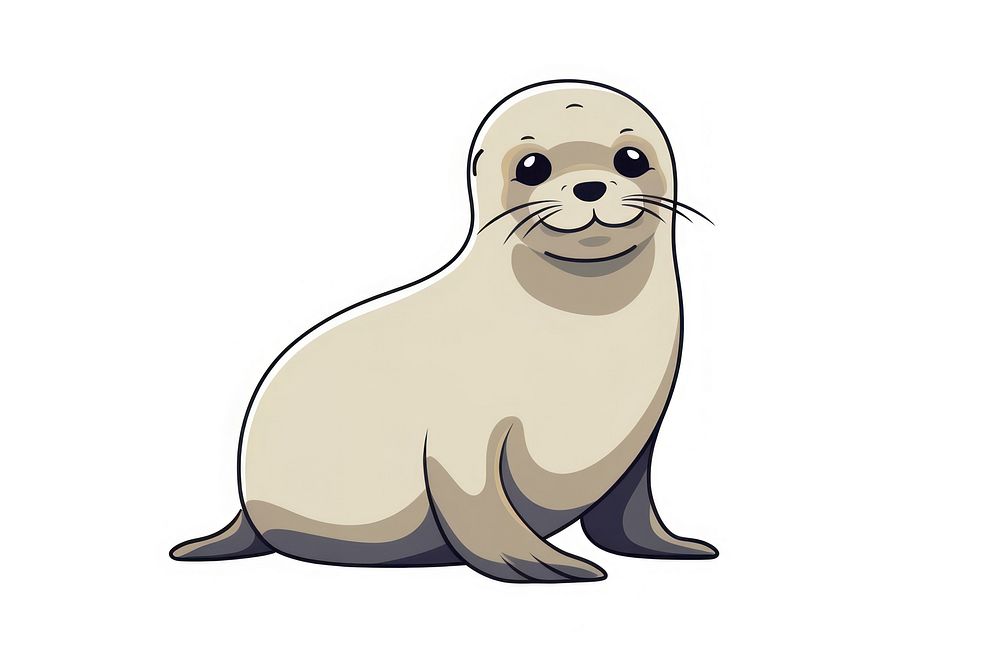 Seals Clipart seal cartoon animal.