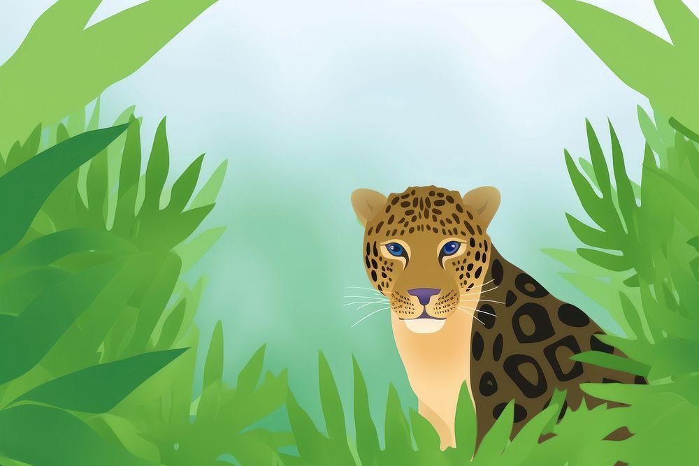 Jaguar cute animal wildlife outdoors leopard.
