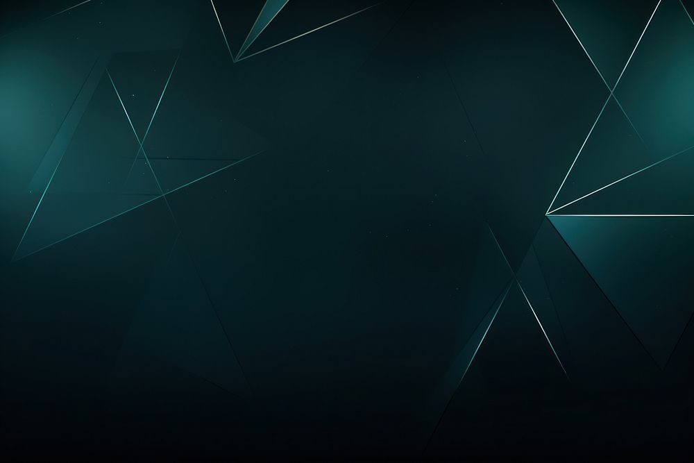 Triangles dark green background backgrounds technology futuristic.