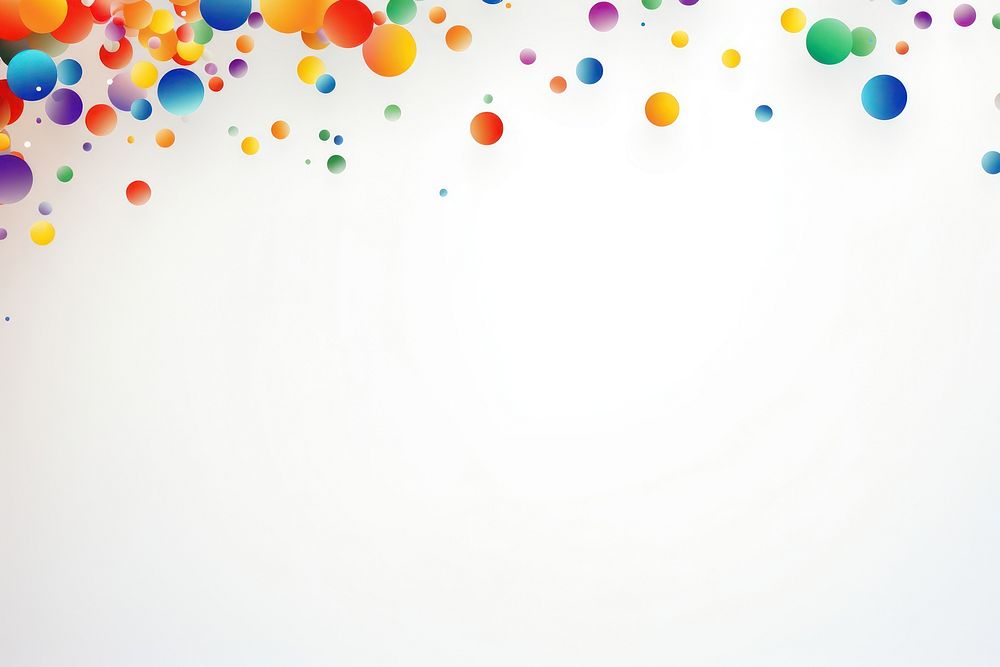 Celebration colorful white background backgrounds abstract confetti.