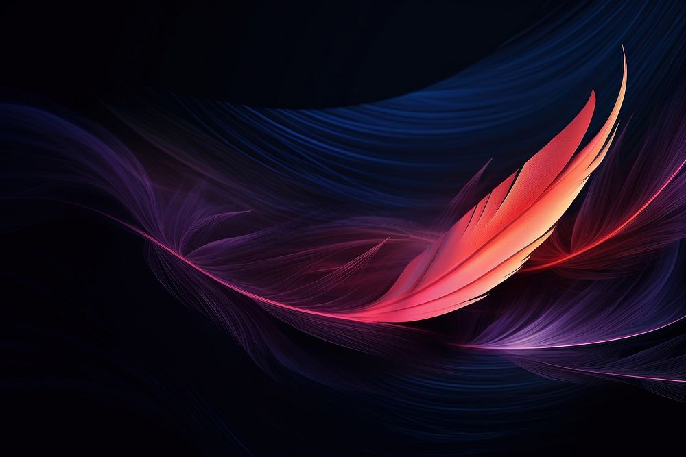 Feathers dark background backgrounds technology abstract.