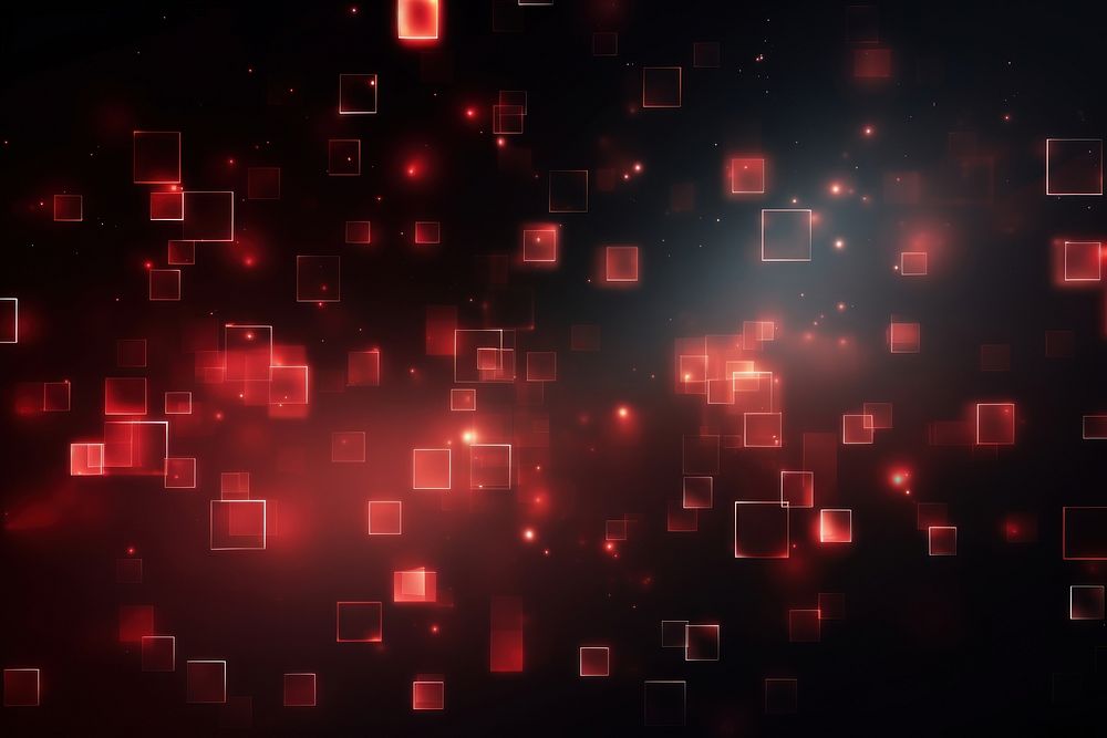 Squares red dark background backgrounds technology futuristic.