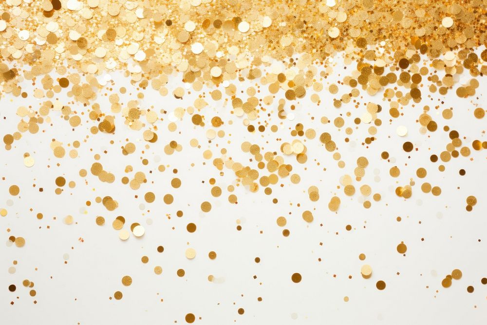 Glittering confetti backgrounds glitter gold.