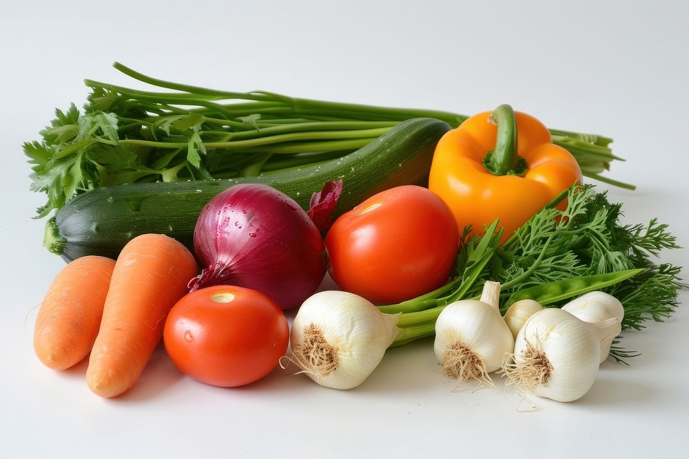 Various vegetables plant food ingredient.