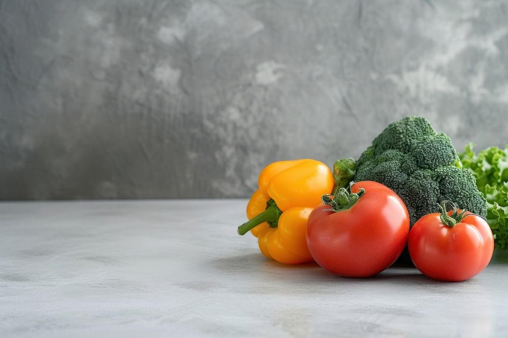 Various vegetables broccoli plant food.