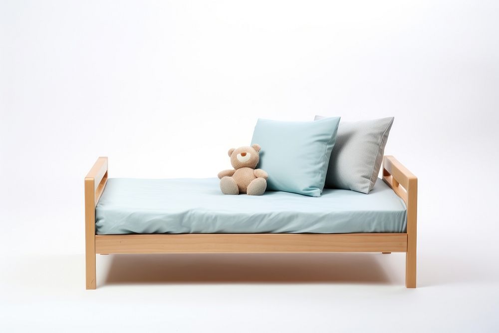 Bed for kid furniture cushion pillow.