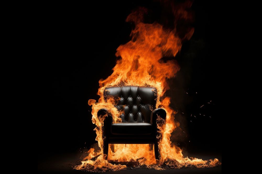 Chair fire fireplace furniture.