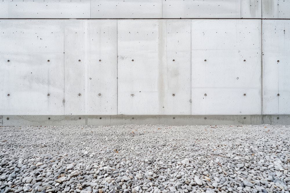 Gravel wall architecture backgrounds.