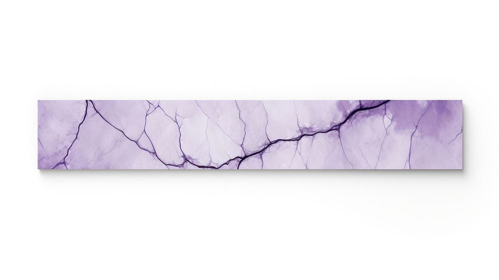 Violet marble adhesive strip white background accessories rectangle.