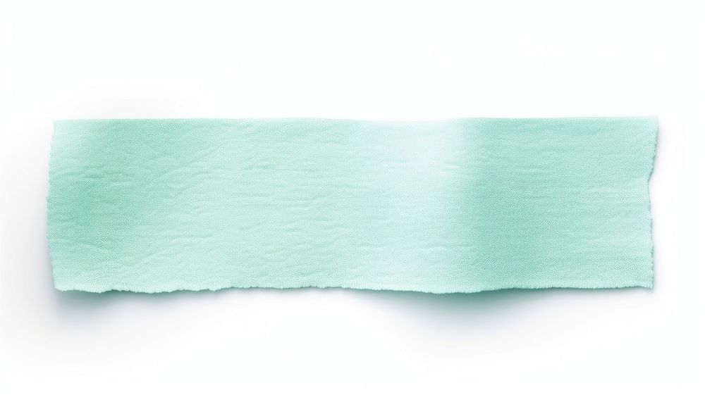 Fabric mint adhesive strip backgrounds rough paper.