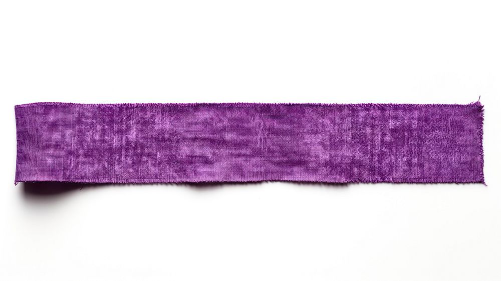 Fabric purple adhesive strip backgrounds white background accessories.