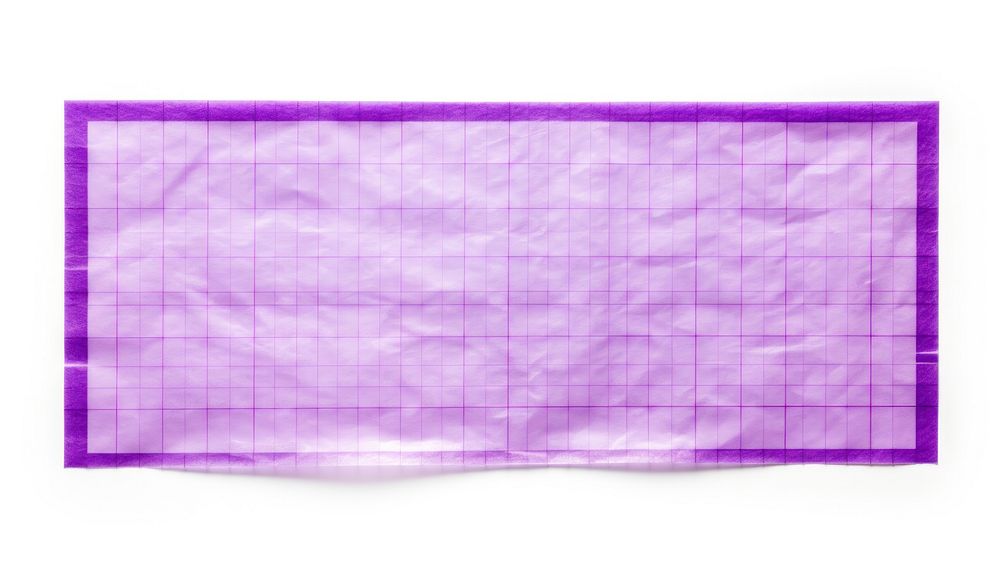 Purple grids adhesive strip backgrounds paper white background.