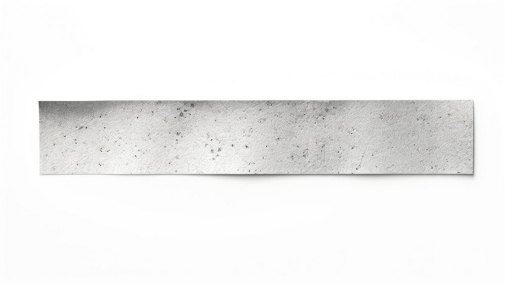 Silver dot adhesive strip white background rectangle aluminium.