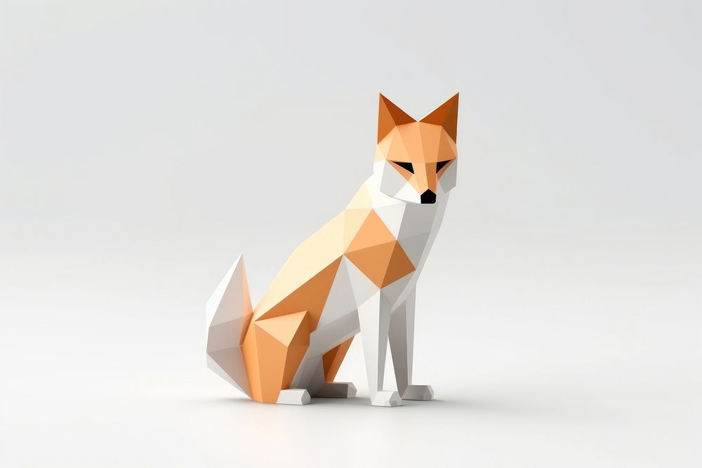 Fox mammal animal representation.