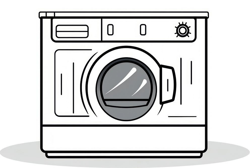 Washing machine appliance washing dryer.