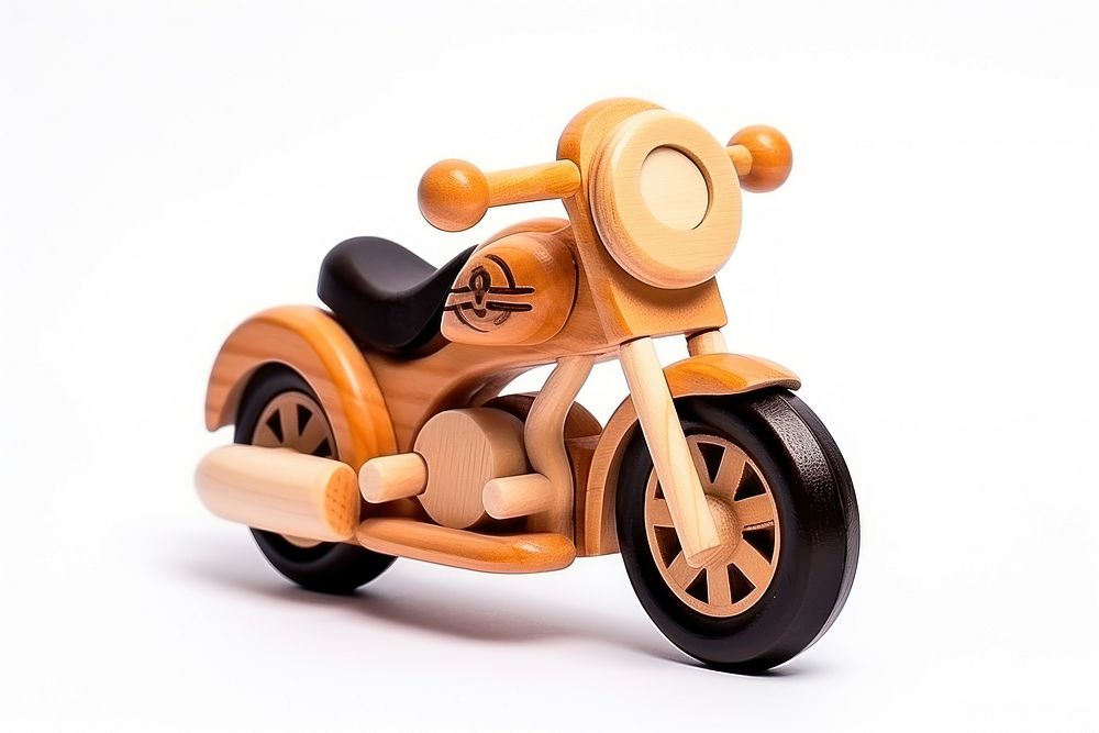 Motorcycle toy vehicle wheel.