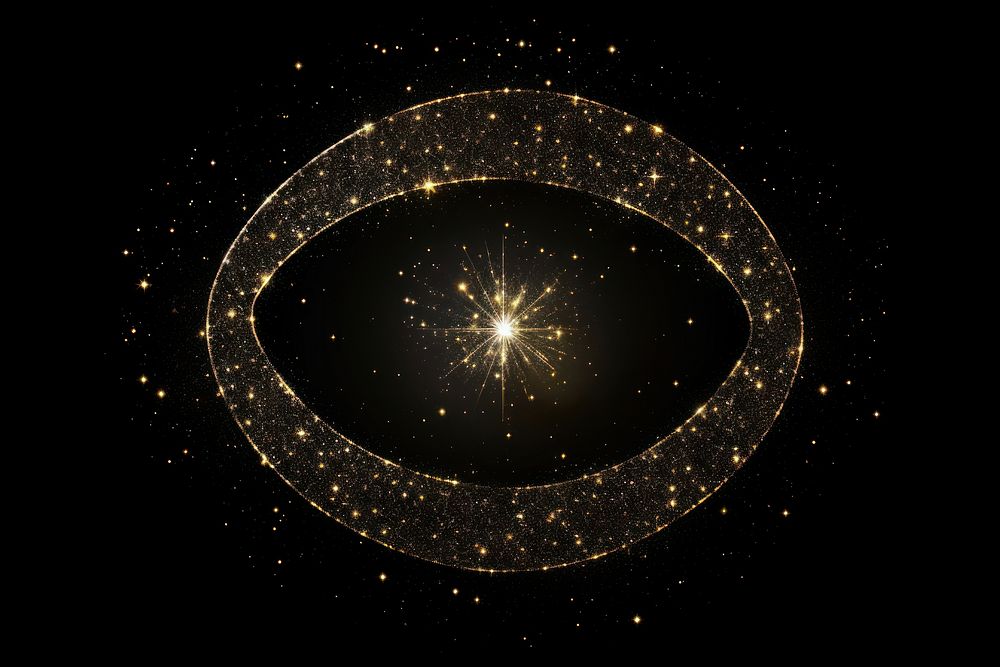 Zodiac shape sparkle light glitter astronomy fireworks space.