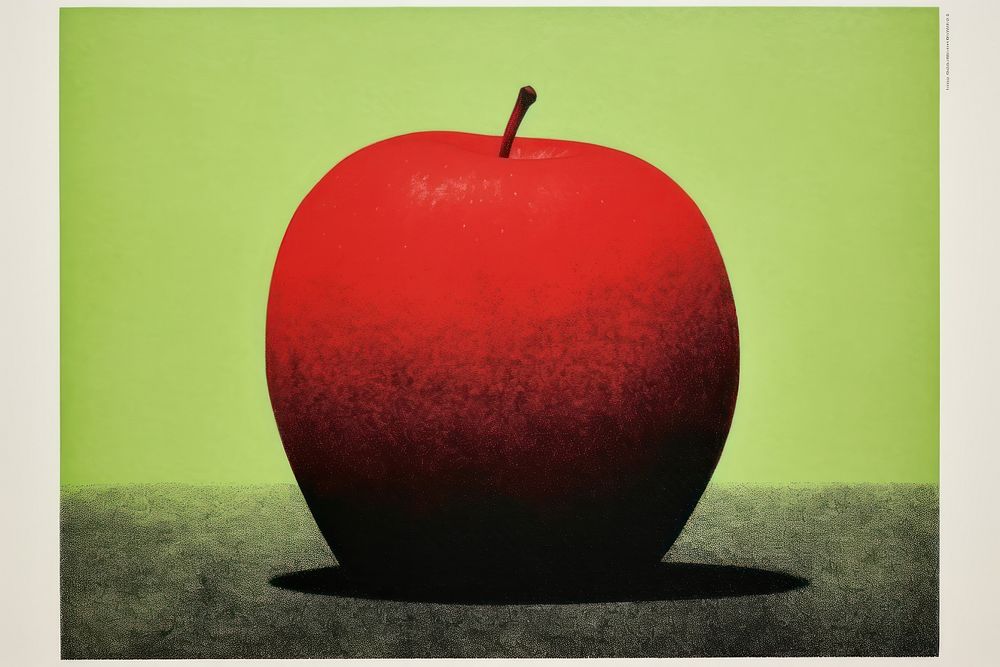 Apple apple fruit food.