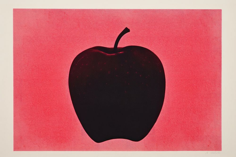 Apple apple fruit red.