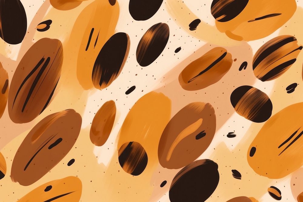 Coffee beans backgrounds abstract pattern.