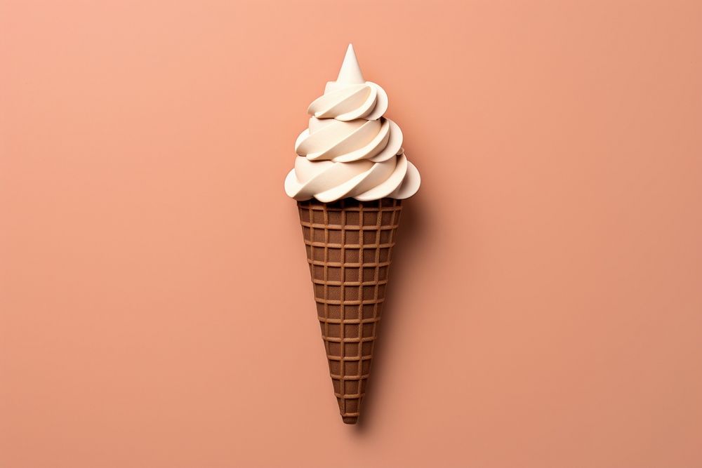 2d ice cream symbol dessert food chocolate.