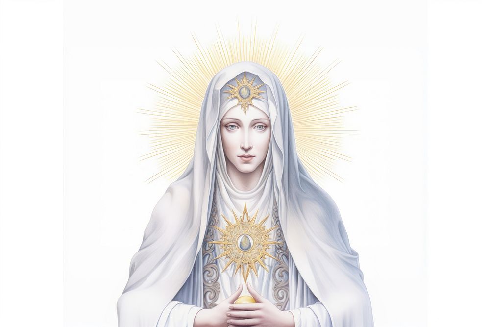 Mary mother of Jesus architecture portrait adult.