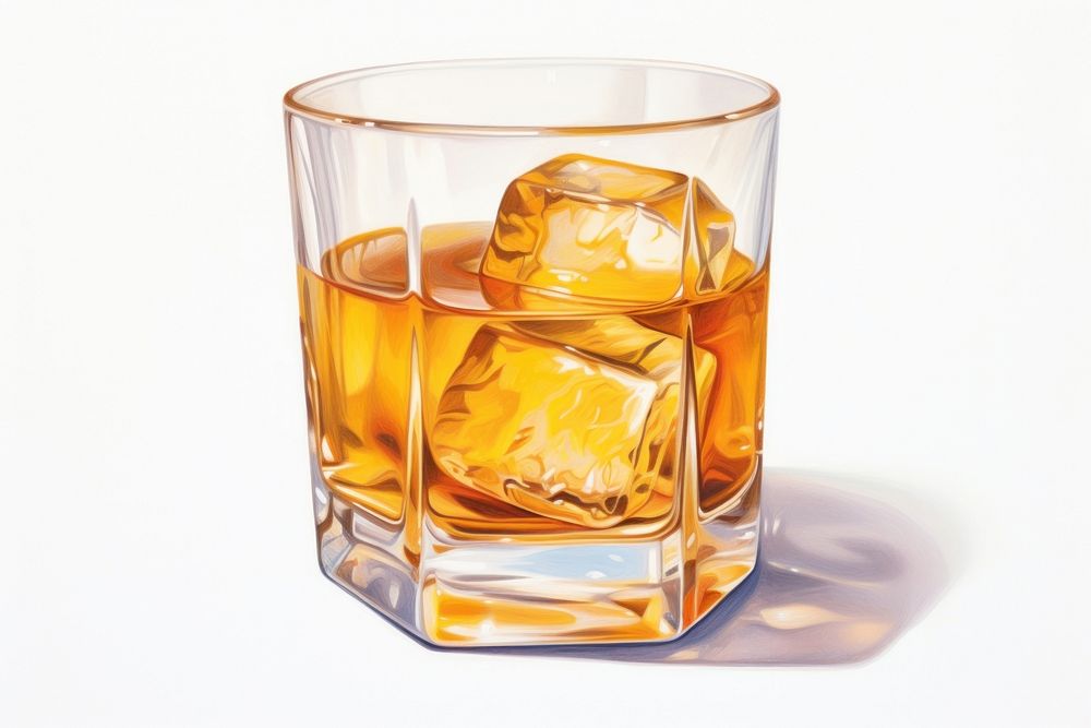 Drinks drink whisky glass.