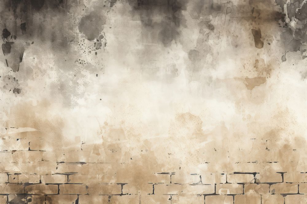 Brick wall watercolor background architecture backgrounds old.