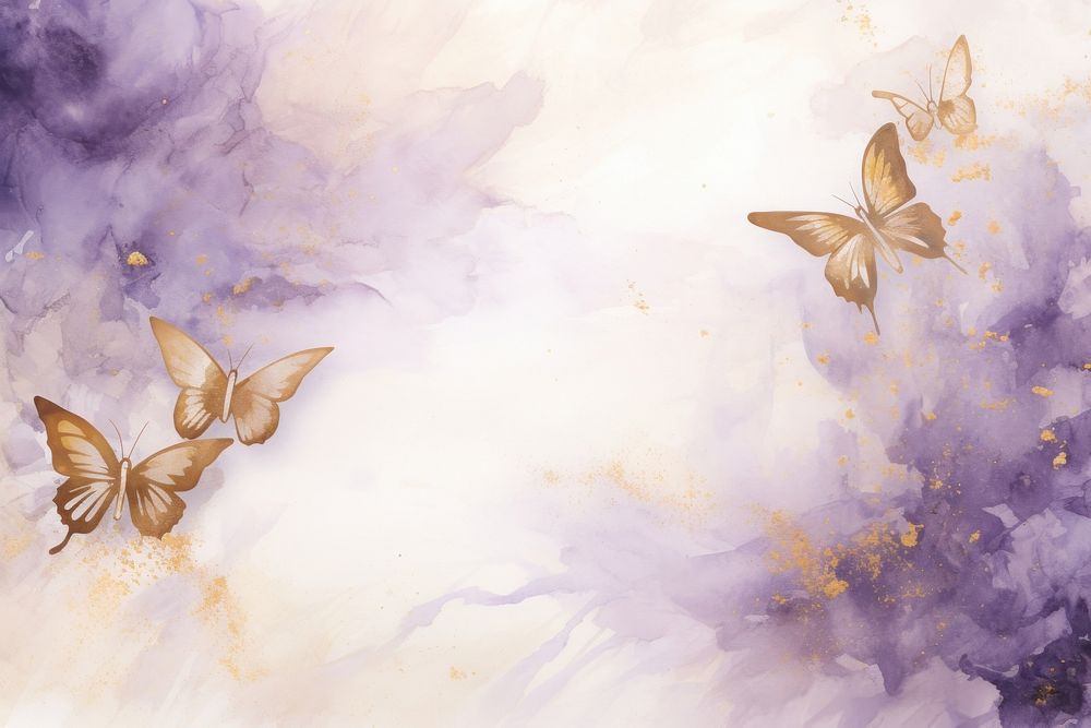 Butterflies watercolor background painting backgrounds butterfly.