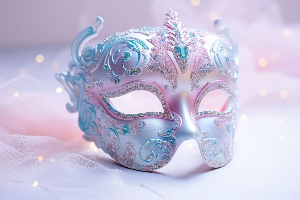 Canival mask carnival pink celebration.