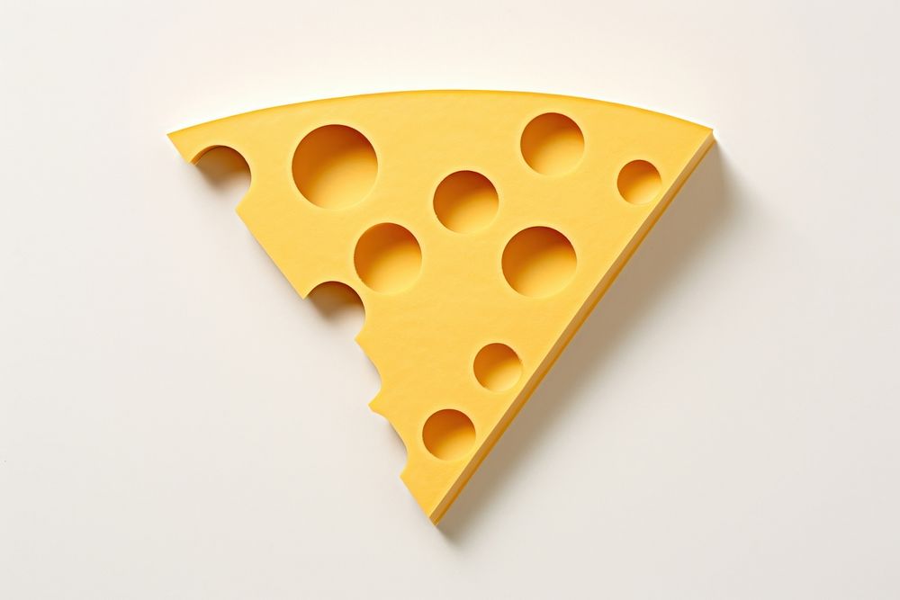 Cheese triangle weaponry circle.