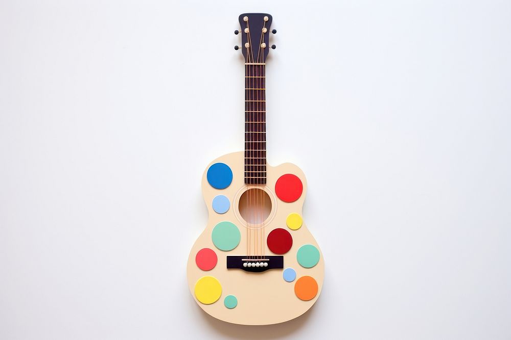 Guitar creativity palette string.