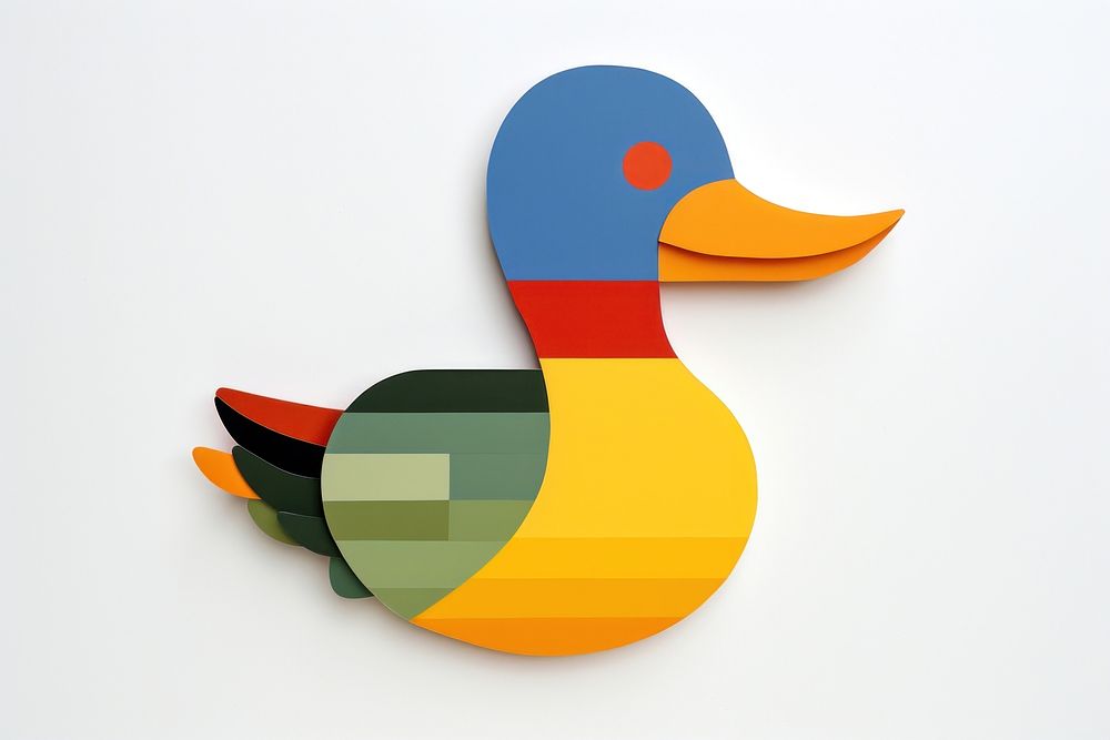 Duck animal bird representation.