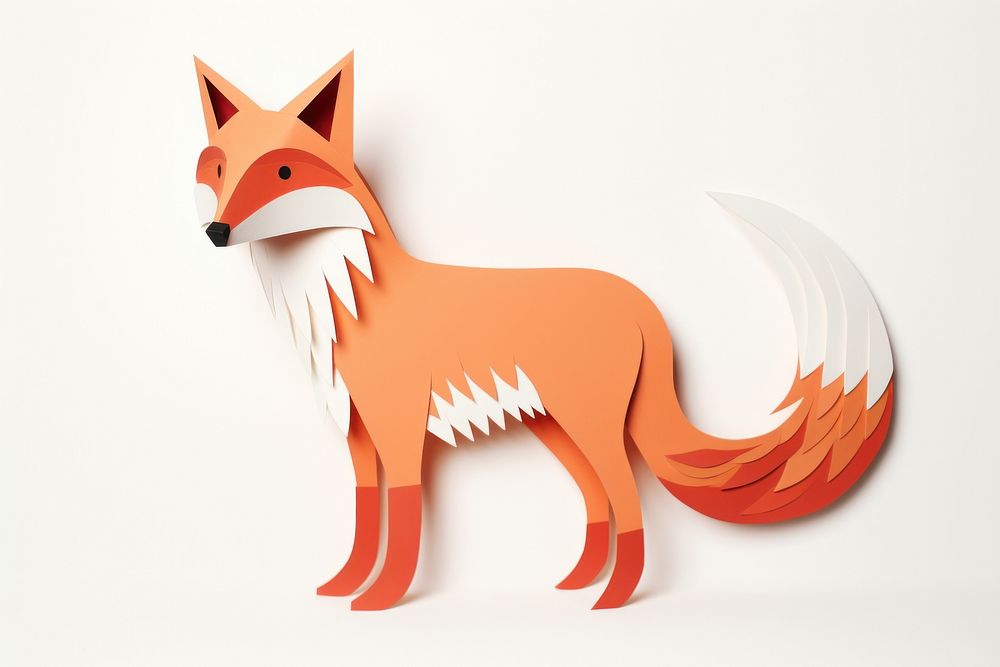 Fox animal mammal representation.