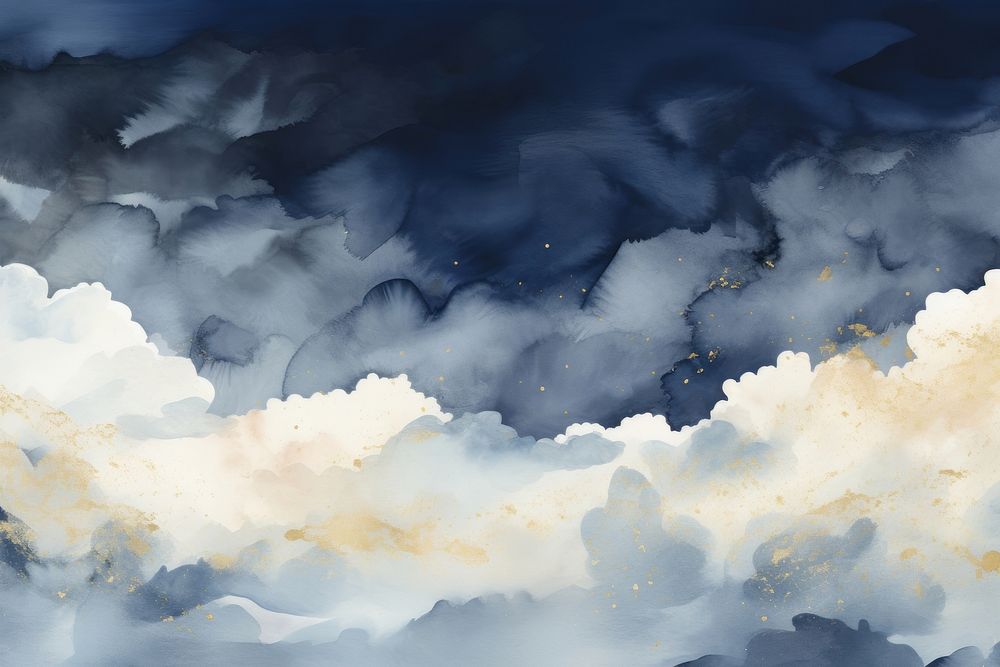 Cloud watercolor backgrounds outdoors painting.