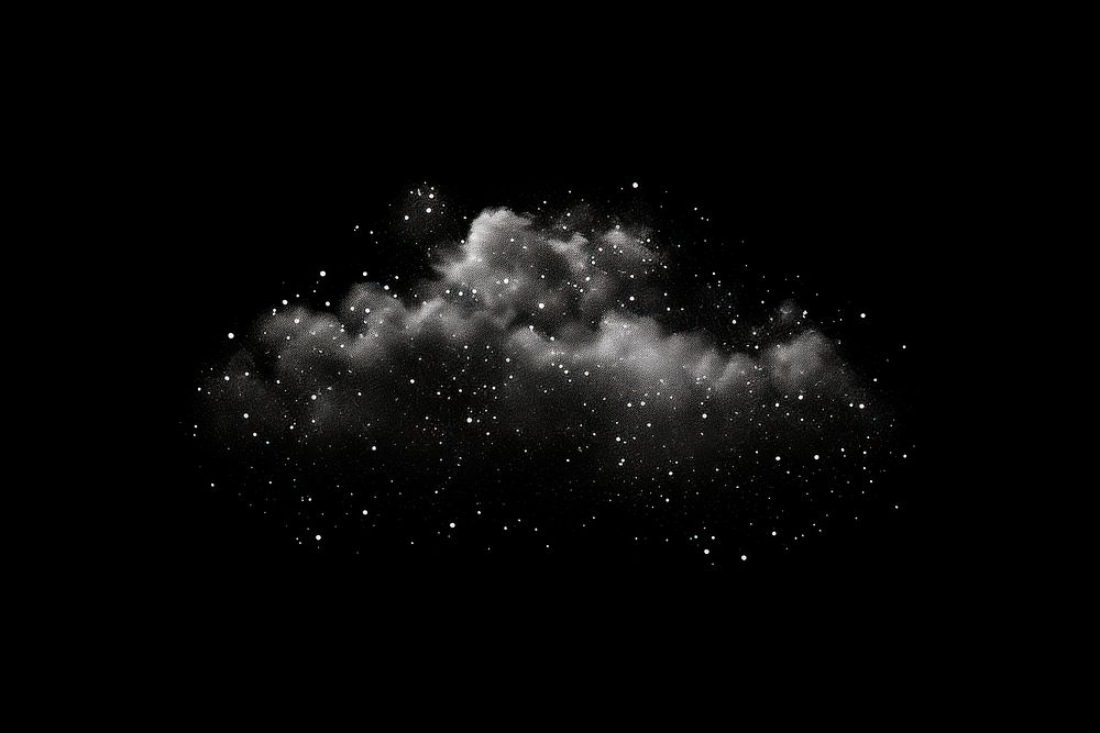 Cloud shape sparkle light glitter backgrounds astronomy outdoors.