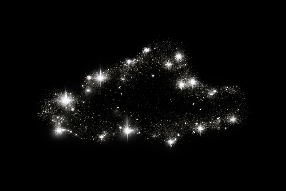 Cloud shape sparkle light glitter astronomy outdoors nature.
