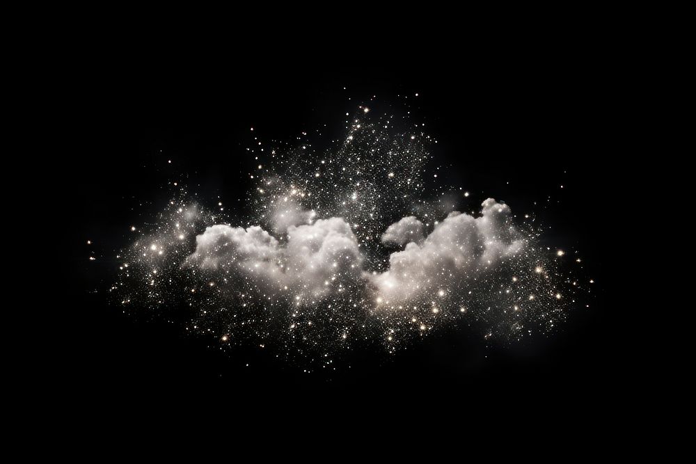 Cloud sparkle light glitter backgrounds fireworks outdoors.
