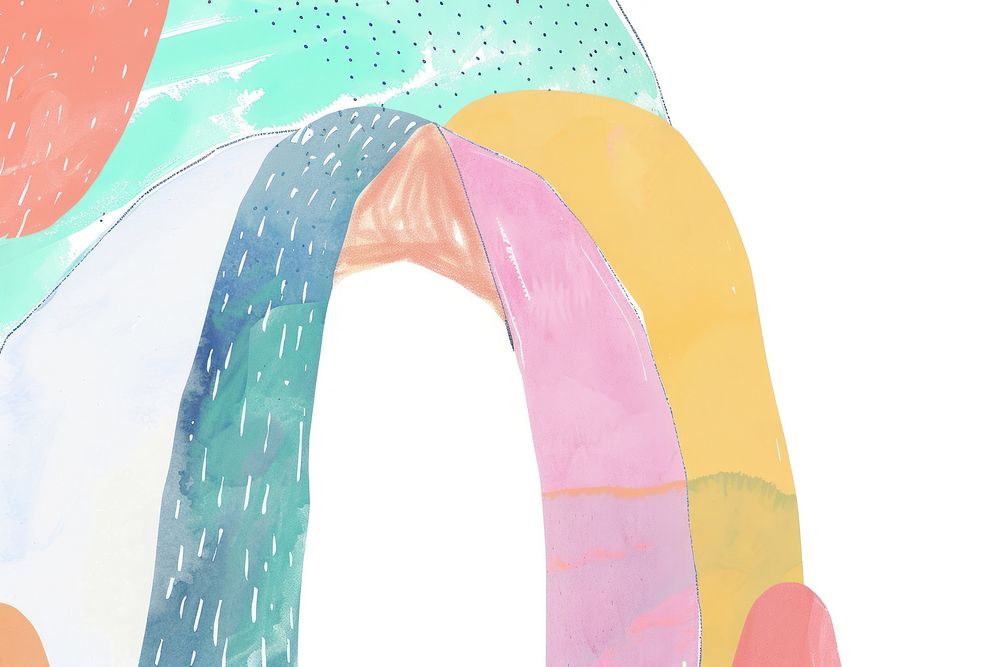 Cute Arch illustration backgrounds arch art.