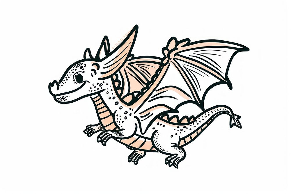 Dragon animal representation creativity.