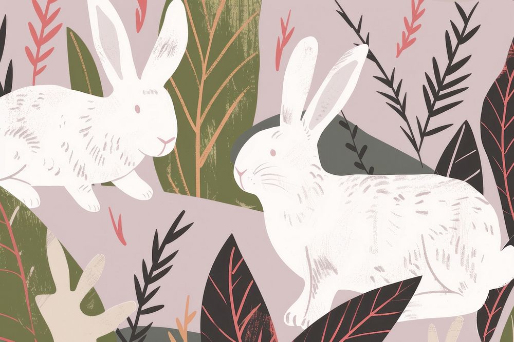 Cute farm rabbit illustration backgrounds animal rodent.