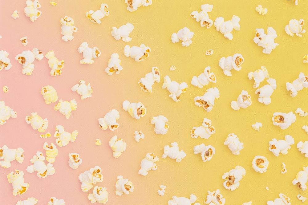 Cute popcorn illustration backgrounds wallpaper confetti.