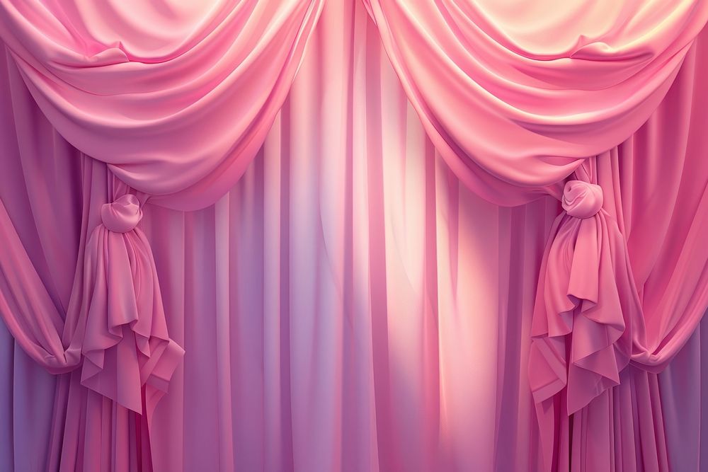 3d Curtain curtain backgrounds purple.