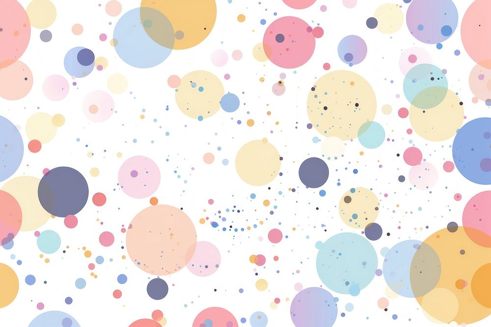 Dot pastel pattern background backgrounds confetti splattered.