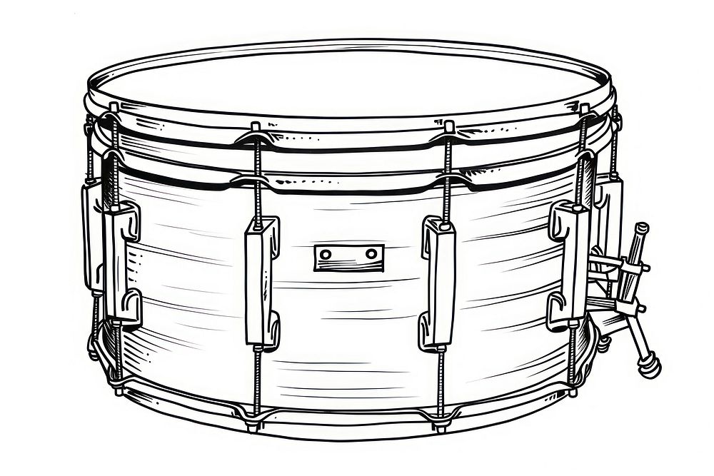 Drum drums percussion sketch.