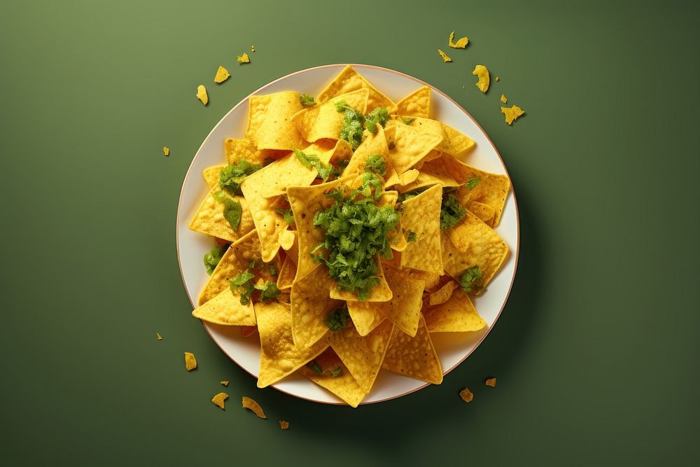 Nachos nachos snack plate.