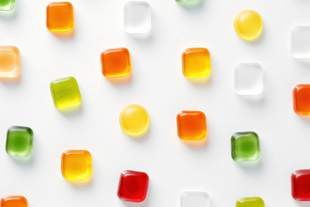 Gummies confectionery backgrounds food.